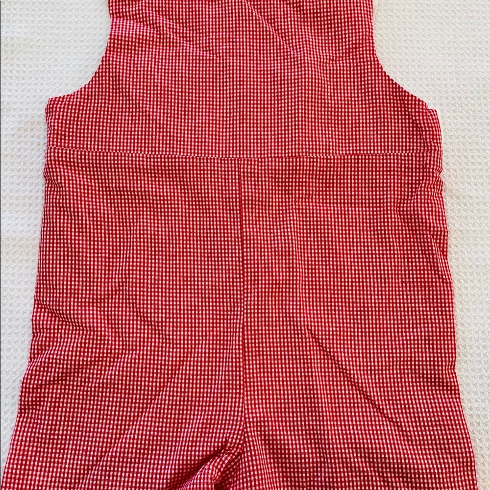 Smockingbird Puppy smocked boys romper - Picture 3 of 3
